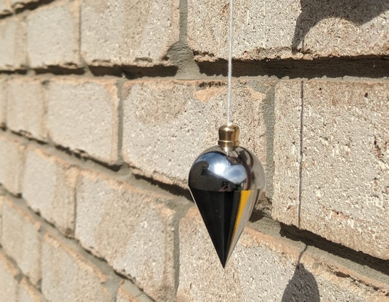 The plumb line splash image